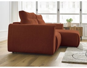 Narancssárga sarokkanapé Aden – Bobochic Paris