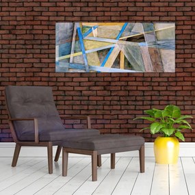 Kép - Absztrakció (120x50 cm)