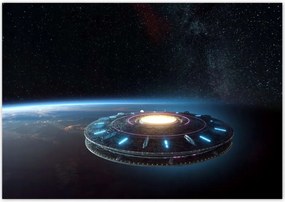 Poszterek 100x70 UFO-k repülnek a Föld felett