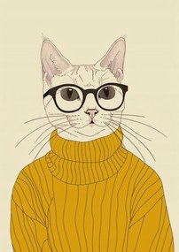 Poszter 21x29,7cm Intellektuális