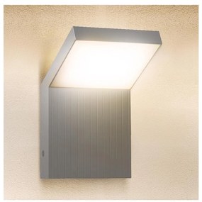 Brilagi - RIANO LED kültéri fali lámpa, 8W/230V, ezüst, IP65 WO-HR60142-OEM-SA