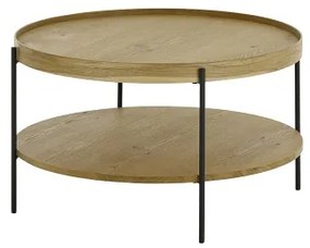 FURNI tölgy dohányzóasztal