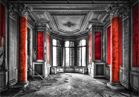 Flizelin fotótapéta Antik Őszi piros 300x210 Vizuális +ragasztó