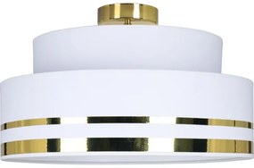 Mennyezeti lámpa TAMI 1xE27/60W/230V átm. 40 cm fehér/arany