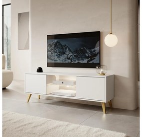 Tv szekrény/asztal Savoi II (világítással) (fehér). 1099034