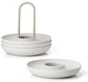 Fém lágytojás tartó szett 4 db-os Singles – Zone