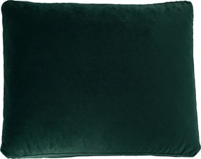 Teljesen kárpitozott heverő, smaragd szövet, LUANA