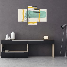 Kép - Absztrakt lapok N⁰2 (90x60 cm)