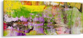 Absztrakció kép - festmény (120x50 cm)