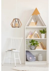 Csillár zsinóron BERGO 1xE27/60W/230V fehér