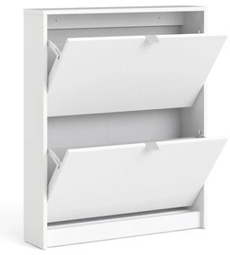 Fehér billenő ajtós cipőtartó Shoes – Tvilum