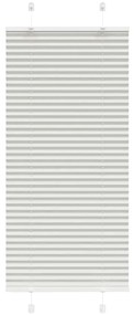 pliszírozott redőny világosszürke 55x150 cm szövetszélesség