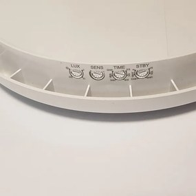 Fulgur 39672- LED Ipari mennyezeti lámpa érzékelővel ELLA LED/16W/230V IP65