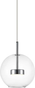 ZUMA LINE P0428-01J-F4AC ENCELADUS Modern Függesztett Lámpa Króm LED IP20