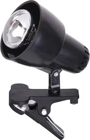 íróasztali lámpa e14 40w fekete clip