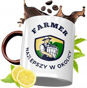 Bordó Bögre Gazdáknak Születésnapi Ajándék fényképes nyomtatással