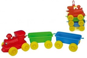 Játék vonat műanyag 2 vagon 60 cm