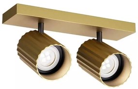 Redo 01-3402 - DELPHI spotlámpa, 2xGU10/7W/230V, aranyszínű