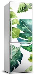 Matrica hűtőre Trópusi levelek FridgeStick-70x190-f-148345953