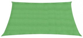 világoszöld HDPE napvitorla 160 g/m² 4 x 4 m