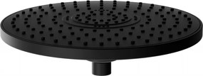Mexen zuhanyfej D-05, kerek 22 cm, fekete, 79705-70