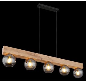 Globo 15656-5H - MOITAS 5xE27/40W/230V függeszték kábellel