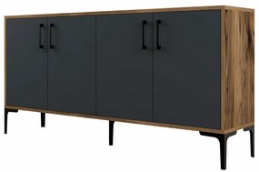 Kieve Walnut és Anthracite szekrény