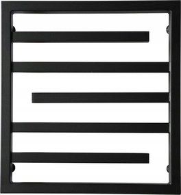 Dekoratív fürdőszobai radiátor Eter 57/53 fekete