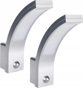 2x Led lámpa szürkületi mozgásérzékelővel kültéri kerti 10W IP54