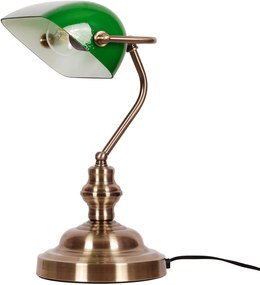 Kaja Mida asztali lámpa 1x40 W patina K-8042