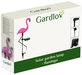 Napelemes kerti lámpa - flamingó Gardlov 21151