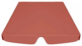terrakotta csere ponyva kerti hintaágyhoz 188/168 x 145/110 cm
