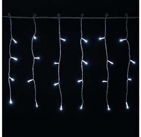 Aigostar - LED kültéri karácsonyi fényfüzér 200xLED/3,6W/230V/8 üzemmód 10x0,4m IP44 hideg fehér