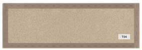 Kárpitozott panel - Téglalap - 70x30cm Szín: Sárga