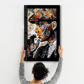 SPR-1135 edzett üvegkép, 46 x 72 cm