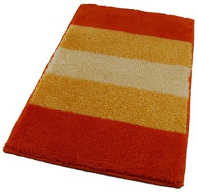 Fürdőszoba-szőnyeg BARLETTA Narancssárga - Narancssárga / 60 x 100 cm