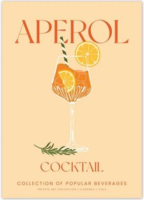 Poszterek 50x70 Ital Aperol Alkoholos koktél