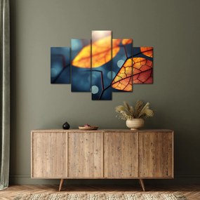 Kép - A levelek textúrája (150x105 cm)