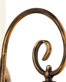 Brilagi - MOLLERO fali lámpa 1xE27/15W/230V bronz/patina