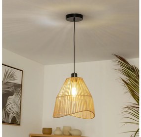 Brilagi - LED függeszték kábellel CERIA BOHO 1xE27/40W/230V átm. 30 cm barna