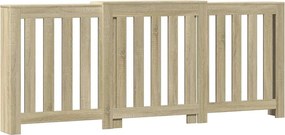 vidaXL sonoma tölgy szerelt fa radiátorburkolat 205 x 21,5 x 83,5 cm