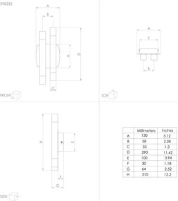 Eglo 390223 - LED Fali lámpa ESTANTERIOS 4xLED/3,3W/230V 3000K