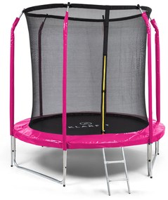 Jumpstarter, trambulin, 2,5 m Ø, háló 120 kg max., 195 cm Ø ugrófelület