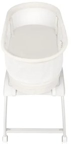 Lionelo - CORAL White kiságy mérleggel