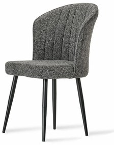 Rubi Anthracite étkezőszék szett, 2 db, 2 db