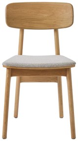 Bézs-natúr színű étkezőszék Livo – Unique Furniture