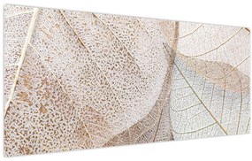 Kép - Bézs levelek (120x50 cm)