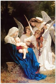Poszterek 80x120 Bouguereau Song of Angels