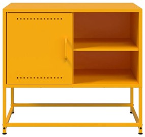 antracitszürke acél TV-szekrény 100,5x39x60,5 cm