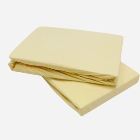 Ágynemű Jersey világossárga TiaHome - 200x220cm